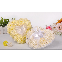 Bridal wedding ceremoy decoration high quality beautiful ring bearer pillow wholesale